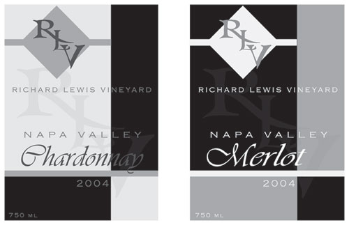 RL Vineyards Wine Labels